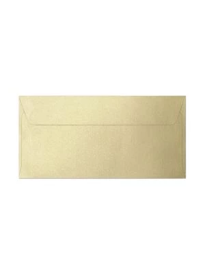 Galeria Papieru obálky DL Pearl zlatá 120g, 10ks