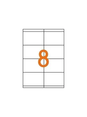 Etikety laser 105x72mm Agipa A4 100 hárkov