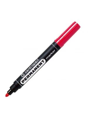Permanentný popisovač Centropen 8566 červený