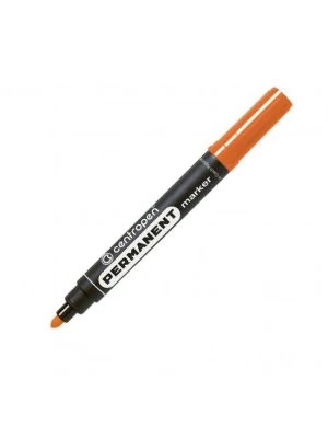 Permanentný popisovač Centropen 8566 oranžový