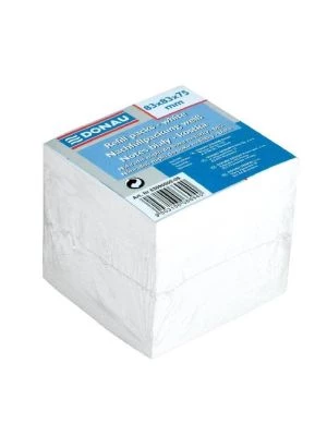 Bloček kocka nelepená 83x83x75 mm biela