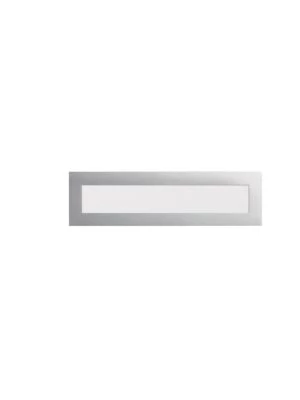Magnetický DURAFRAME MAGNETIC Top pre A4, 210x40 mm, strieborný
