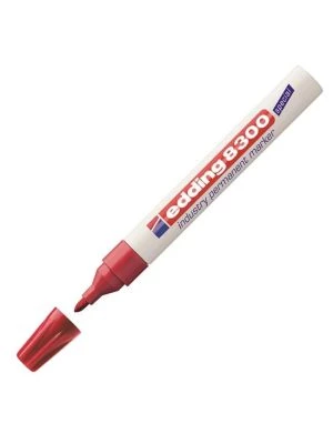 Priemyselný permanentný popisovač edding 8300 červený