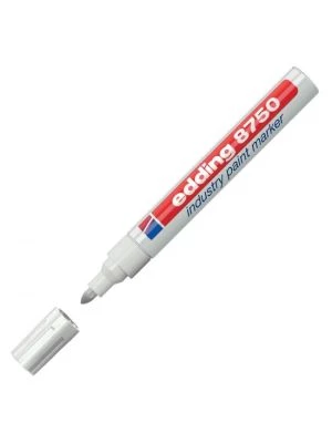 Priemyselný lakový popisovač edding 8750 biely