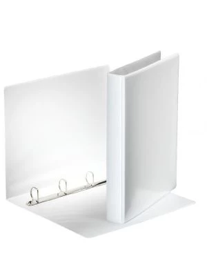 Zakladač prezentačný Esselte 4,4cm 4D-krúžkový biely
