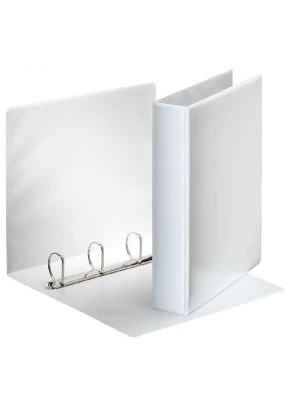 Zakladač prezentačný Esselte 6,2cm 4D-krúžkový biely