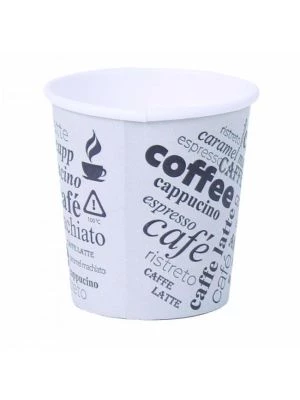 Papierový pohár 100ml Coffee to go s motívom 50ks