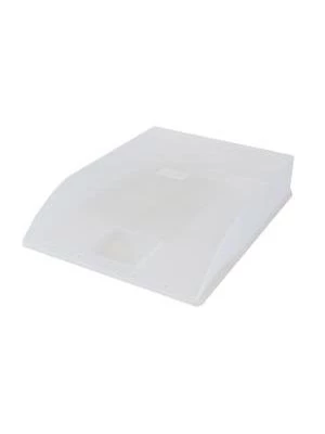Odkladač Herlitz transparentný biely