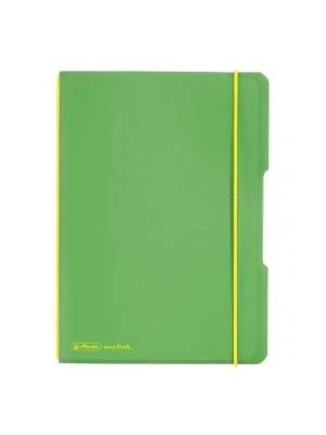Zošit Herlitz my.book Flex A5 40 listov štvorčekový PP zelený