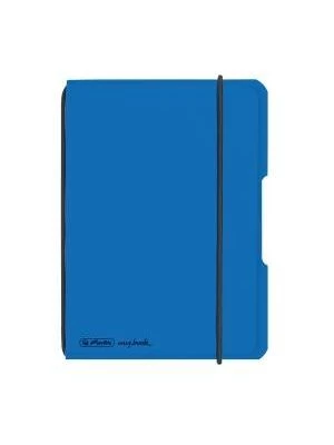 Zošit Herlitz my.book Flex A6 40 listov štvorčekový PP modrý