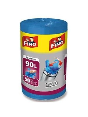 Vrecia zaväzovacie FINO Easy pack 90 ℓ, 20 mic., 65 x 90 cm, modré (50 ks)