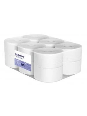 Toaletný papier 2-vrstvový Harmony Comfort Mini Jumbo 19 cm, návin 200 m (1 ks)