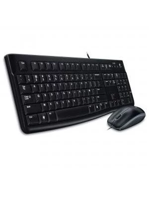 Klávesnica Logitech MK 120, USB, SK/CZ + optická myš