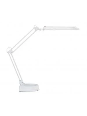 Lampa stolná MAUL Atlantic so základňou biela