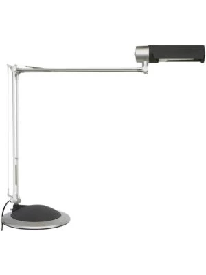 Lampa stolná MAUL Office strieborná/čierna