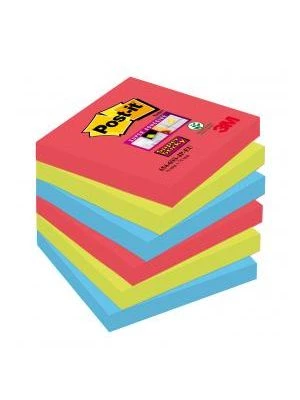 Bločky Post-it Super Sticky `Bora Bora` 76x76mm