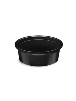 Dressingová miska (PP) čierná Ø70mm 50ml [50 ks]