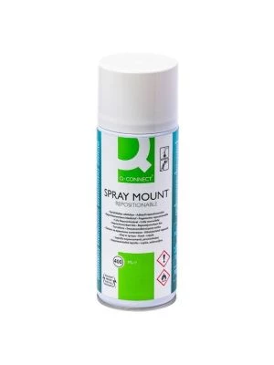 Lepidlo v spreji Q-CONNECT Quick Mount 400ml nepermanentné