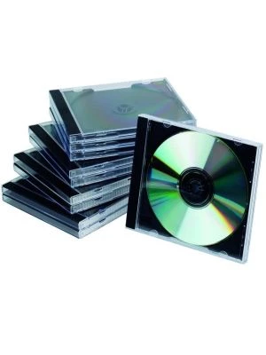 Obal na CD/DVD Jewel čierny tray