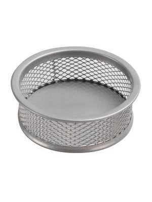 Drôtený stojan na kancelárske spony 90x32mm malý strieborný