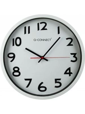 Nástenné hodiny Q-Connect 35cm biele