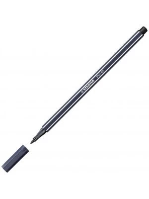 Popisovač STABILO Pen 68 paynový sivý