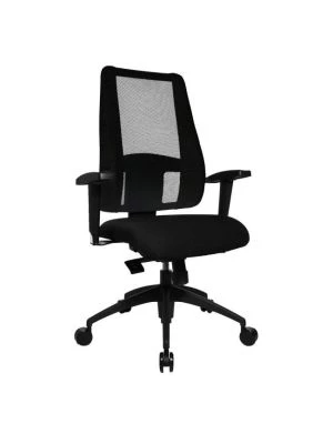 Kancelárska stolička LADY SITNESS DELUXE čierna