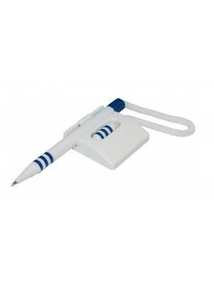 Pero so stojanom Office Products plastové modro-biele