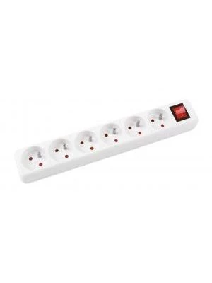 Predlžovací kábel Office Products so 6 zásuvkami s vypínačom 3m