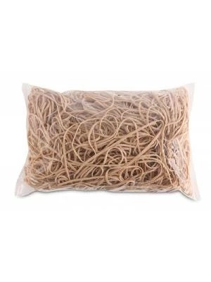 Gumičky Office Products 130mm 1kg prírodná farba