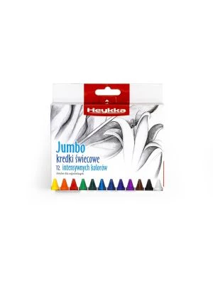 Heykka voskovky Jumbo, 12 barev