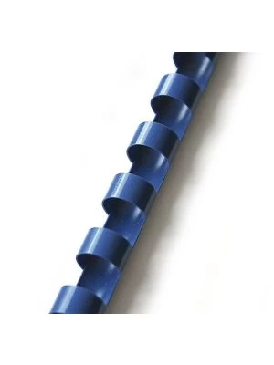 plastový hřbet 22mm modrá 50ks