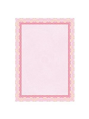 Certifikačný papier APLI A4 bledo ružový 115g 25 hárkov