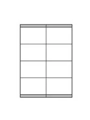 Etikety laser 105x72mm Agipa A4 100 hárkov