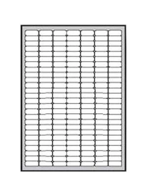 Etikety univerzálne odnímateľné 25,4x10mm Agipa A4 25 hárkov