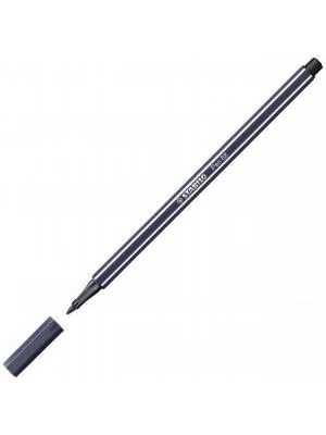 Popisovač STABILO Pen 68 paynový sivý