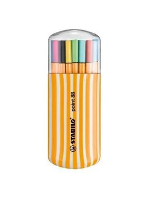Sada linerov STABILO point 88/20S Zebrui