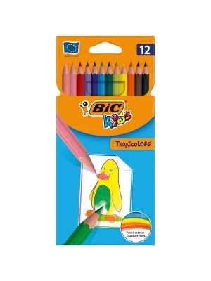 Farbičky BIC Tropicolors 12ks