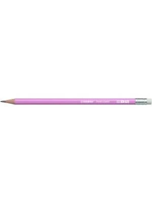 Ceruzka STABILO Swano Pastel HB s gumou pastel ružová