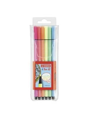 Sada STABILO Pen 68 neon 6 ks Púzdro
