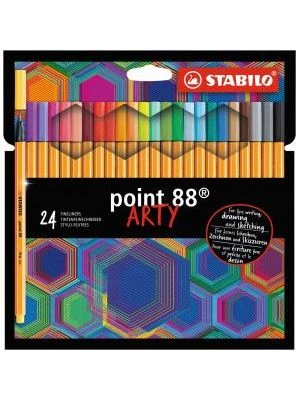 Sada linerov STABILO point 88/24S `ARTY`