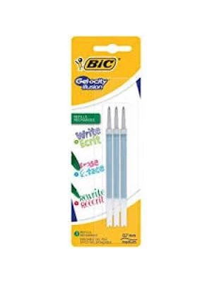 Náhradná náplň do gélového rollera BIC Gelocity ILLUSION Čierna Blister 3ks