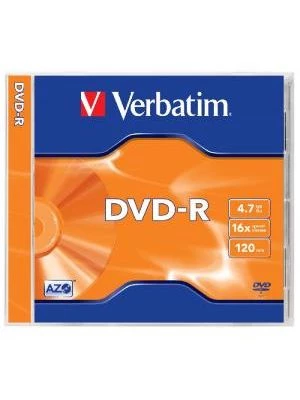 Verbatim DVD-R 16x klas.obal