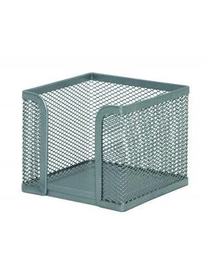 Drôtený stojan na blok `kocka` 95x80x95mm strieborný
