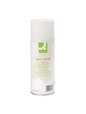 Lepidlo v spreji Q-CONNECT Quick Mount 400ml nepermanentné