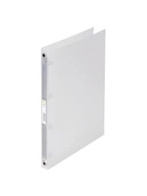 Zakladač 4-krúžkový Q-Connect celoplastový 1,6cm transparentný mliečny