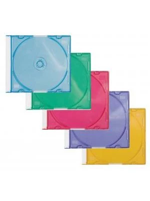 Farebné obaly na CD/DVD Q-CONNECT