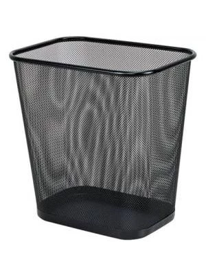 Drôtený kôš 13l hranatý čierny