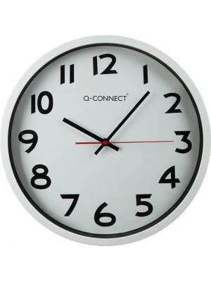 Nástenné hodiny Q-Connect 35cm biele