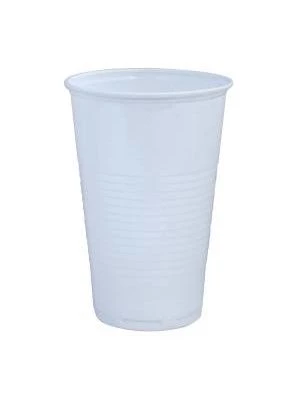 Poháre plastové 500 ml biele (50 ks)